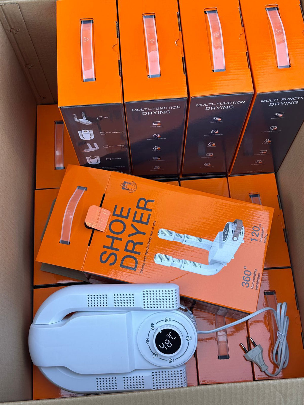 PORTABLE ELECTRIC SHOE DRYER