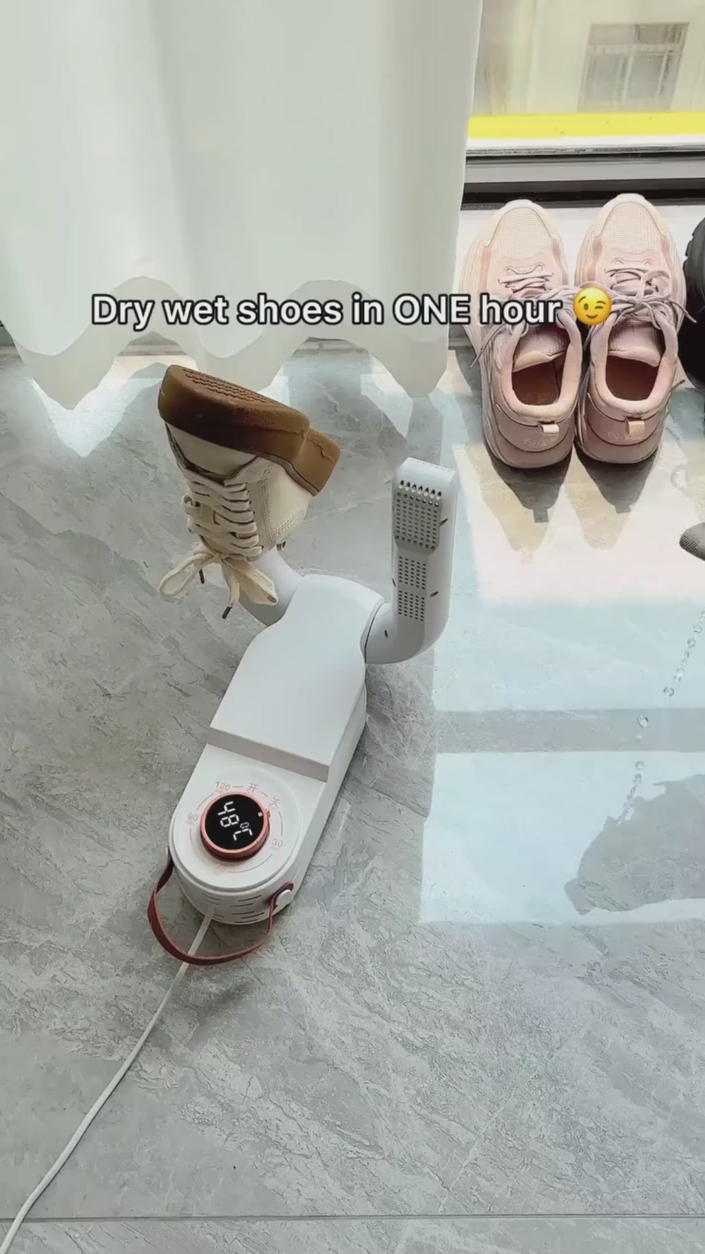 PORTABLE ELECTRIC SHOE DRYER